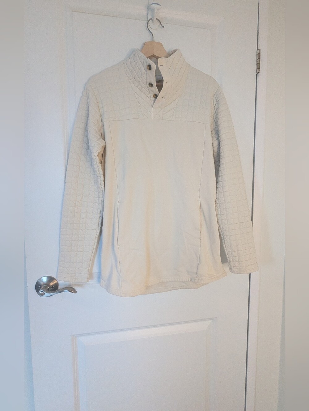 Columbia Sportswear Quilted Snap-Neck Pullover Size L